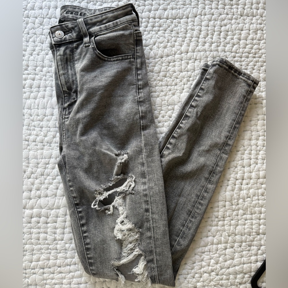 American Eagle Distressed Skinny Jeans